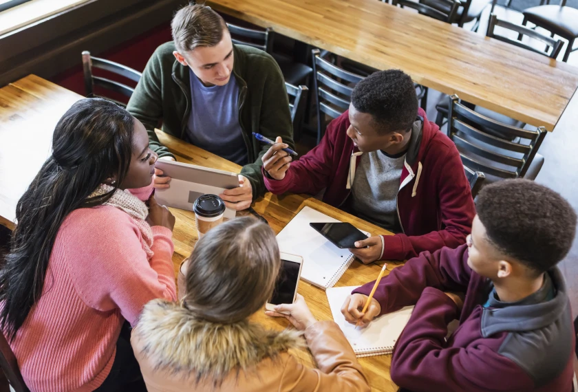 Students at High Tech NM